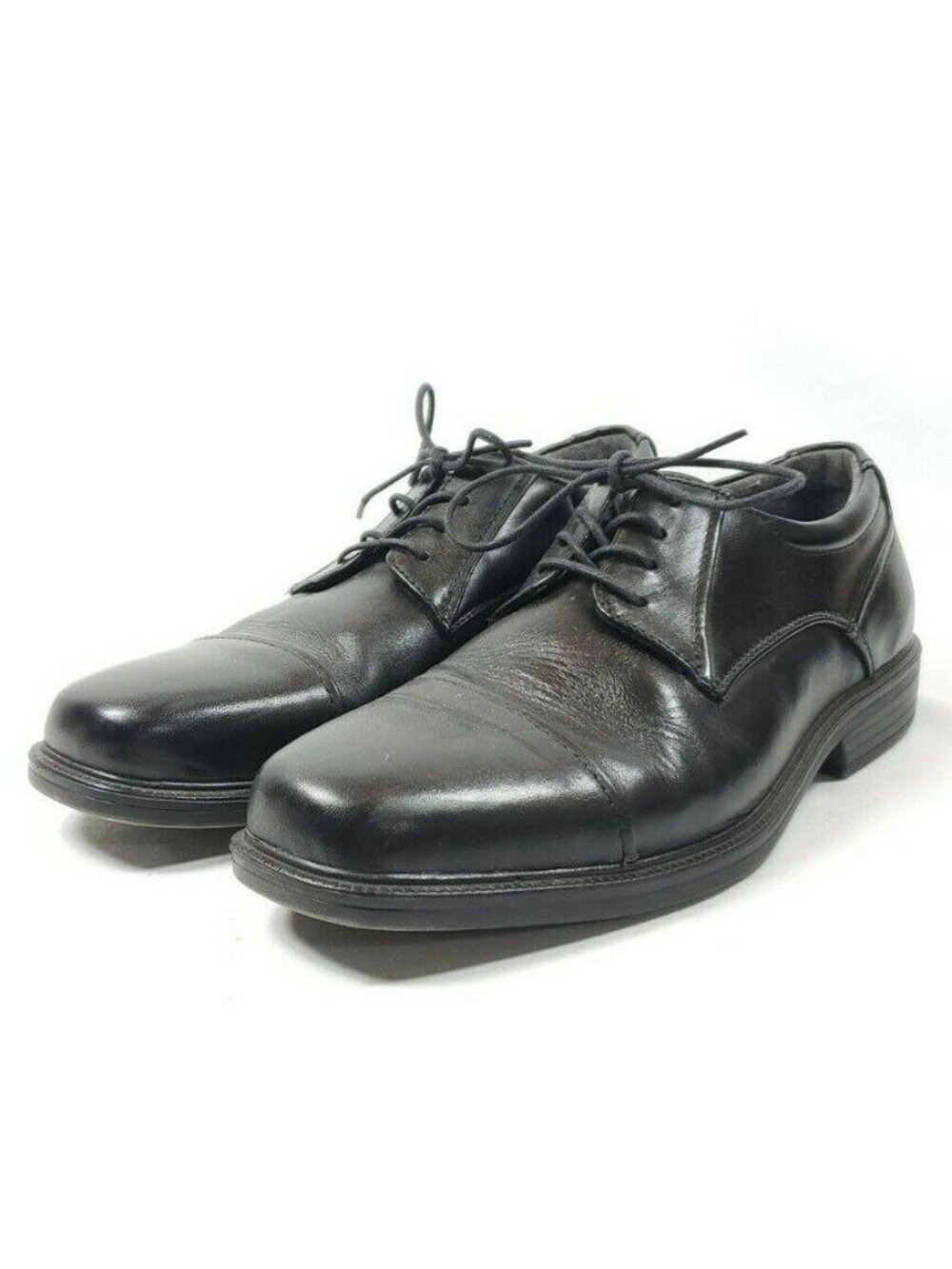 Giorgio Brutini Cap Toe Oxfords Men's Size 9 Black Leather Uppers